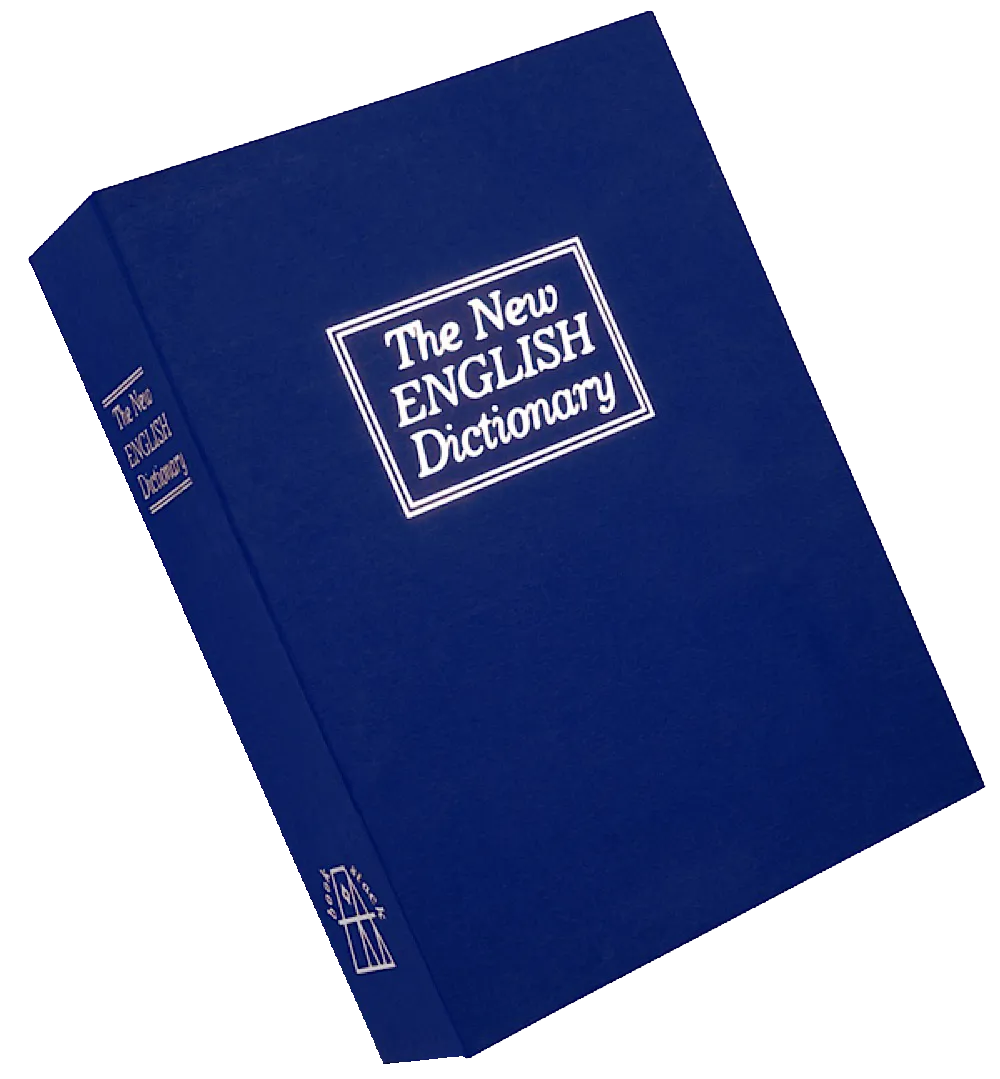 Deluxe Diversion Combination Book Safe - Blue