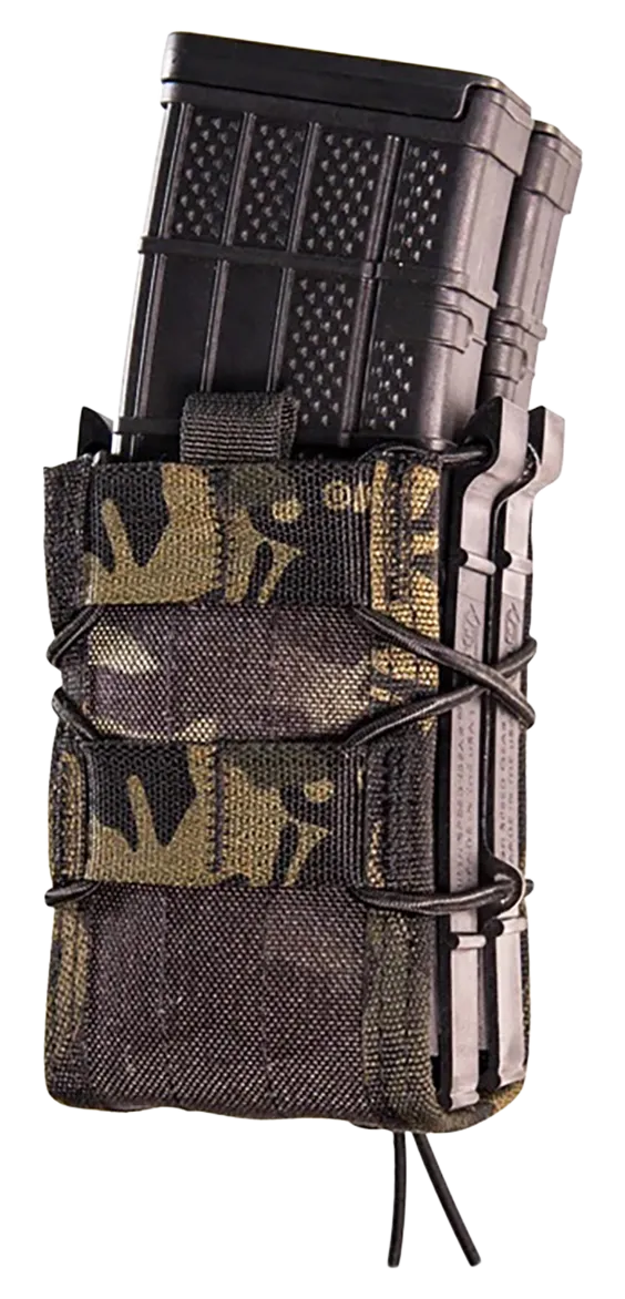 Taco Nylon Rifle Magazine Pouch - Black Multi-Cam