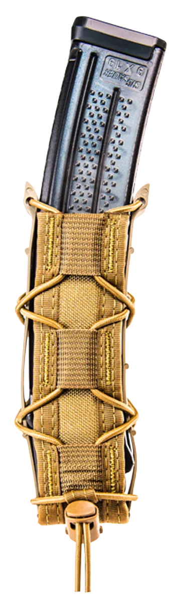 Taco Extended Single MOLLE Pistol Magazine Pouch - Coyote Brown