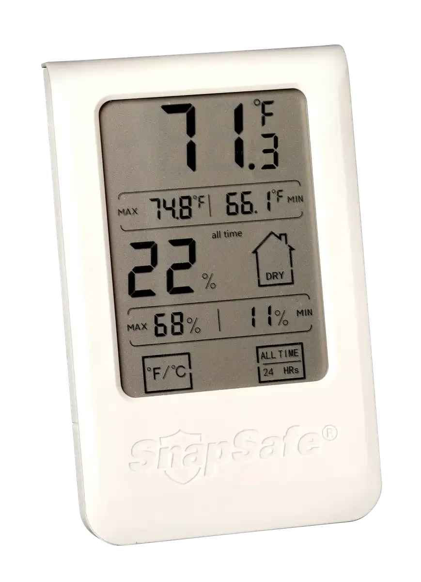 SnapSafe Gun Safe Hygrometer - AAA