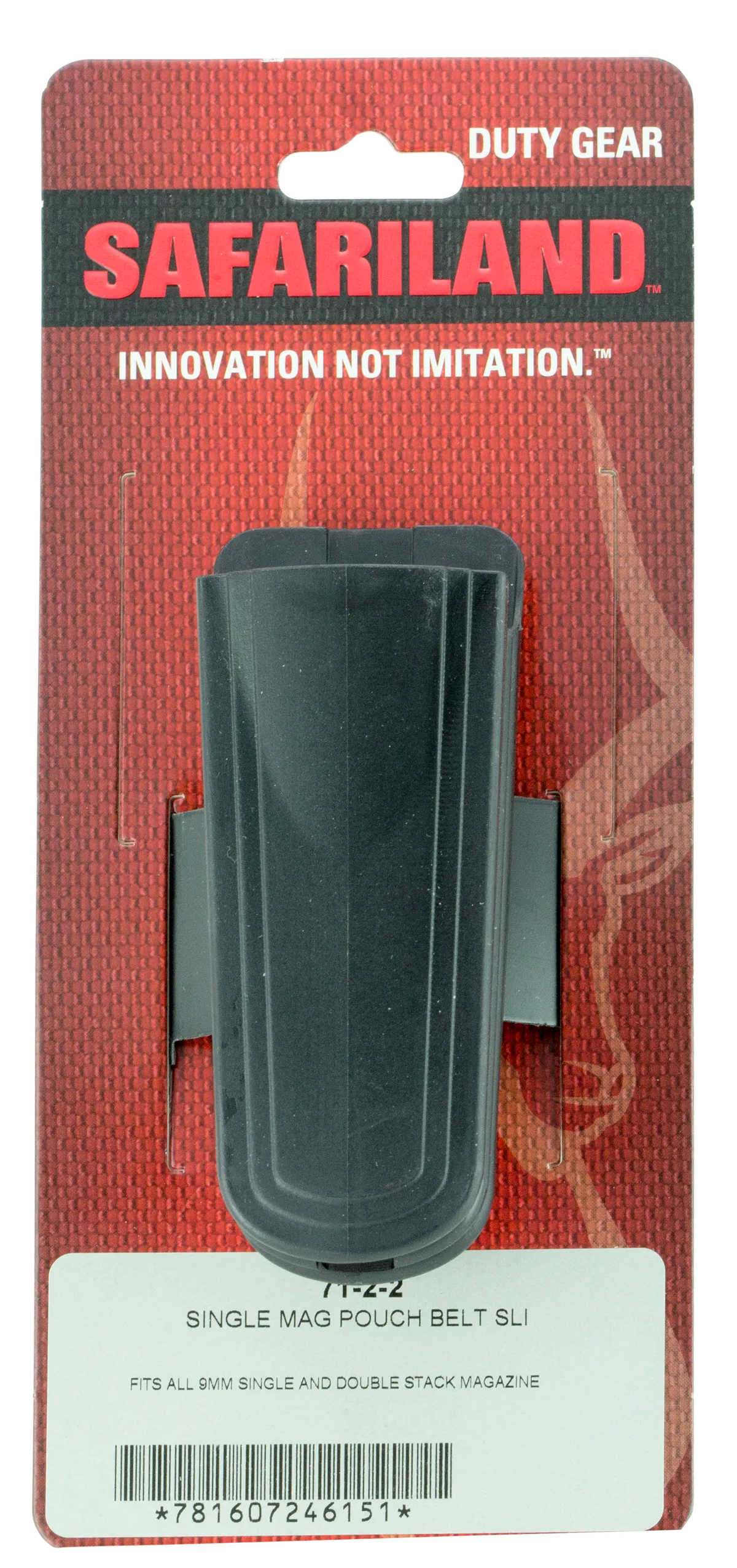 Double 9mm Polymer Magazine Pouch