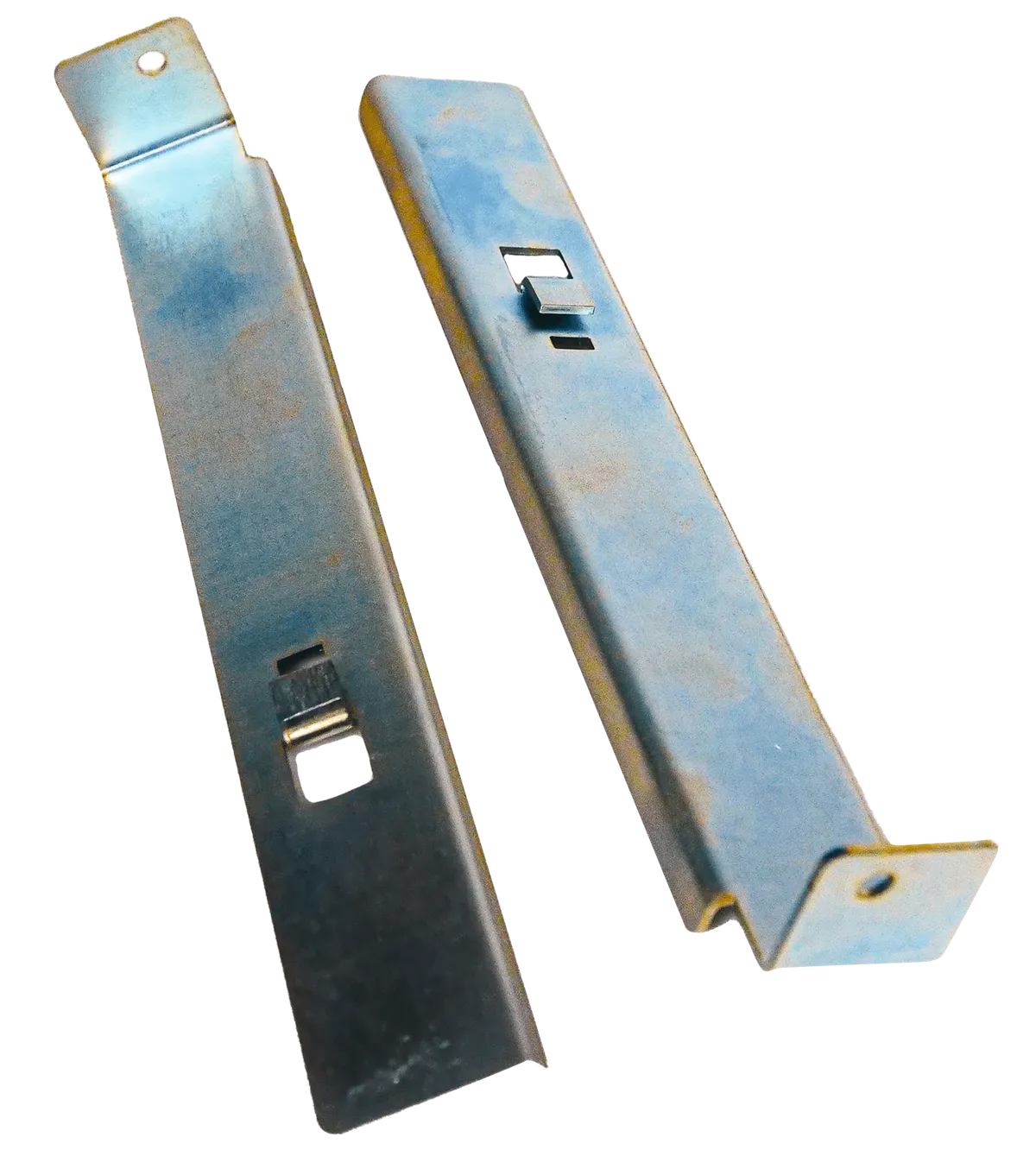 Gun Safe Steel Pistol Rack - Silver