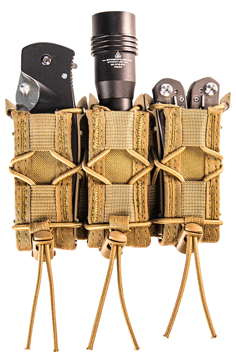 Taco Triple MOLLE Magazine Pouch - Coyote Brown