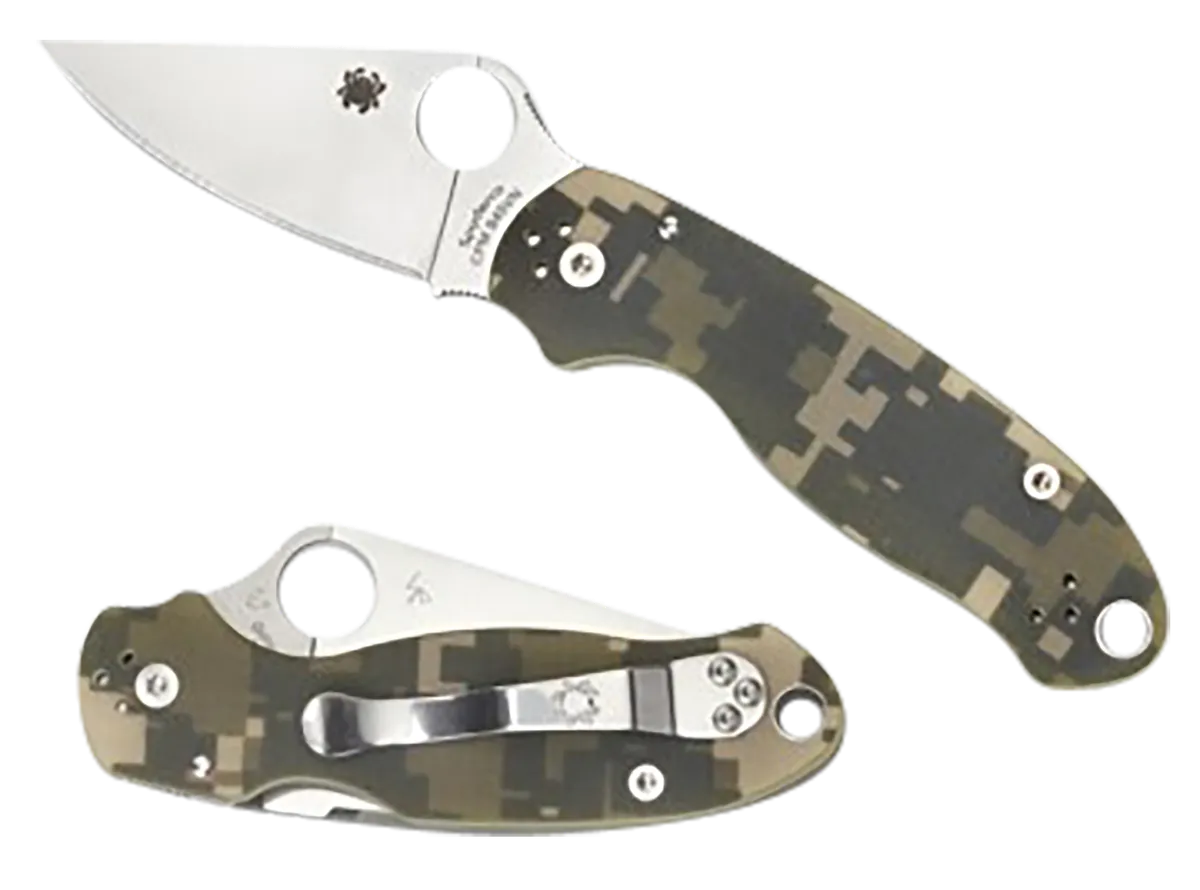 Para 3 2.95" Plain Blade Folding Knife - Digital Camo