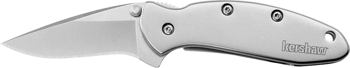 Chive EDC 1.90" Folding Drop Point Plain Blade Knife