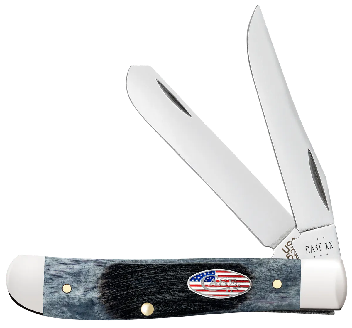 Trapper Stars & Stripes Mini 2.70"/2.80" Clip Point/Spey Folding Knife