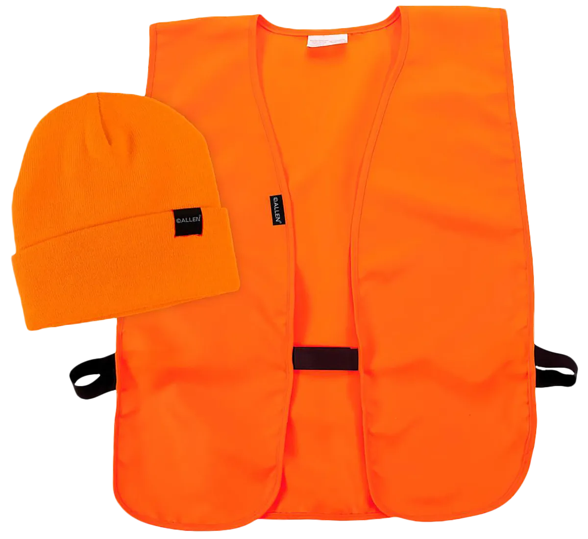 Safety Vest & Cap Combo - Orange