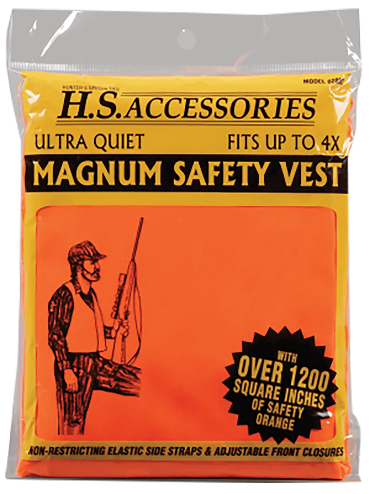 Magnum Safety Vest - Orange - Up to 4XL