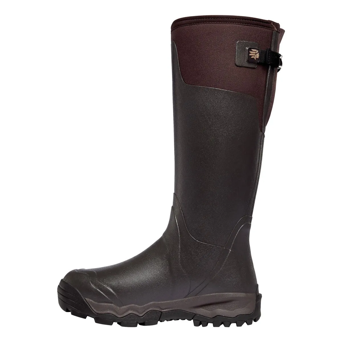 AlphaBurly Pro 18 Inch 1600G Insulated Hunting Boots - Brown