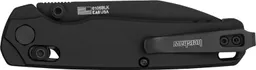 Bel Air 3" Folding Reverse Tanto Plain Blade Knife - Black