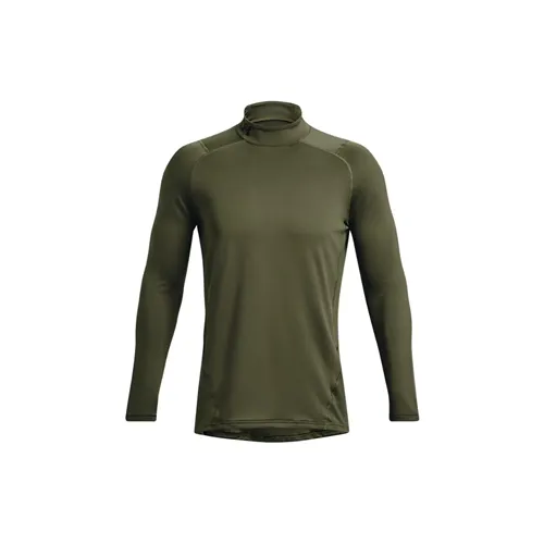 Green - ColdGear Fitted Mock