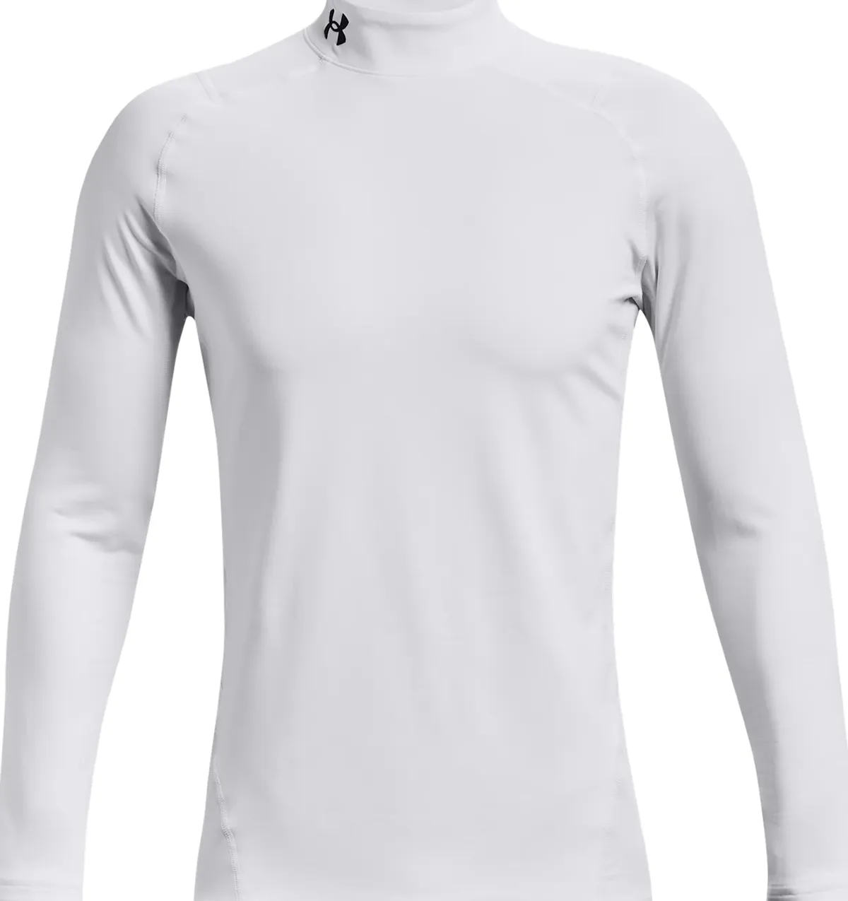 White - ColdGear Fitted Mock