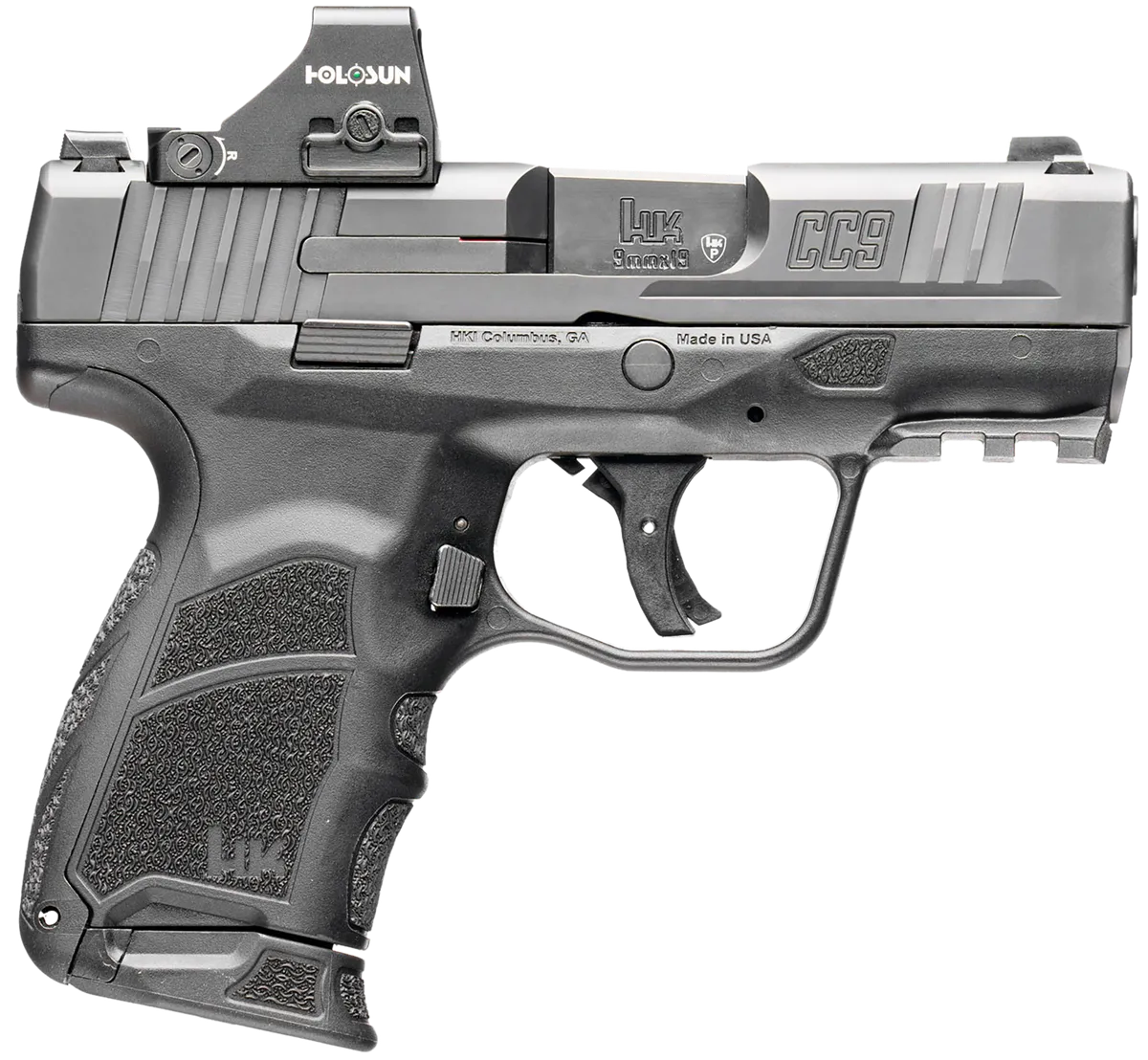 CC9 Optics Ready 3.32" 10 Round 9mm Luger Pistol - Black