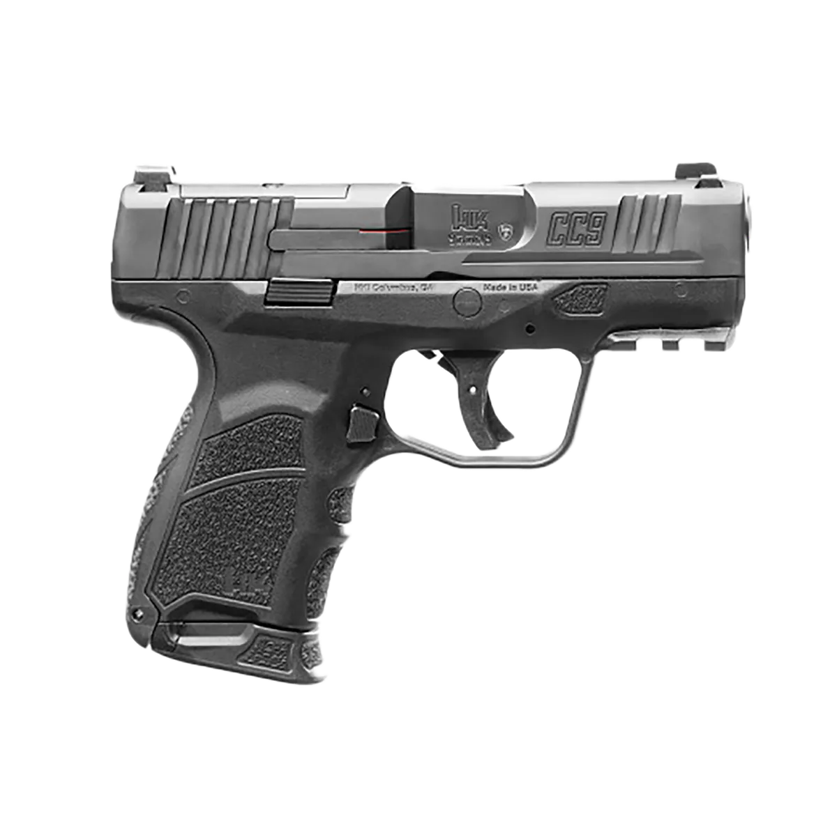 CC9 3.32" 10/12 Round 9mm Luger Pistol - Black