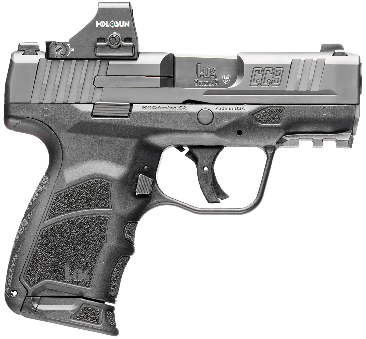 CC9 Optics Ready 3.32" 10/12 Round 9mm Luger Pistol - Black