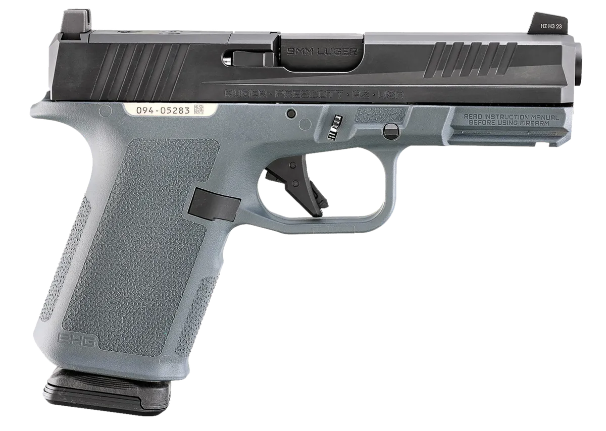 RXM 4" 10 Round 9mm Luger Pistol - Stealth Gray