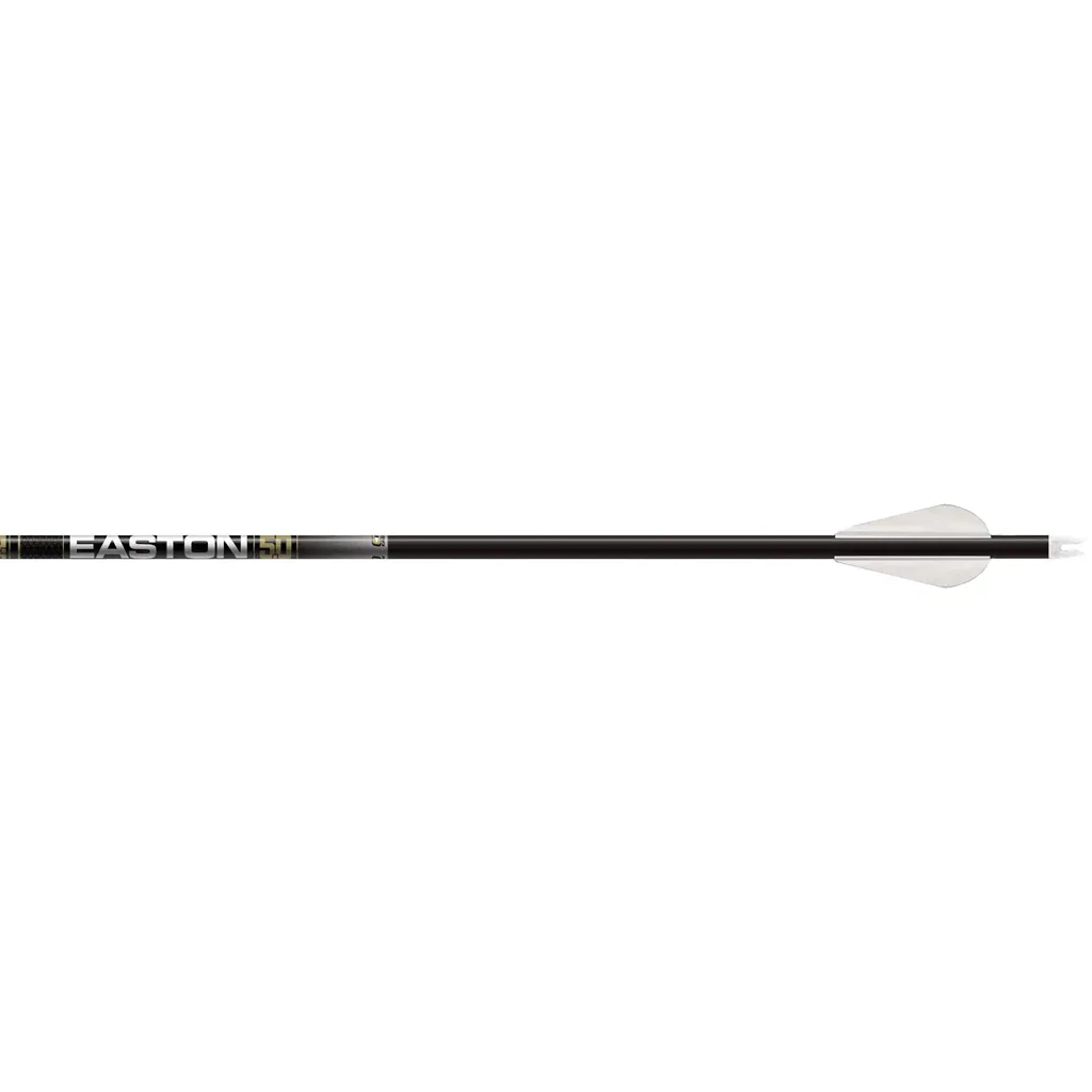 Easton 5.0 Arrows with Half Outs - 6 Pack