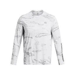 Halo Gray Camo - UA Iso-Chill Fish Pro Camo T-Shirt