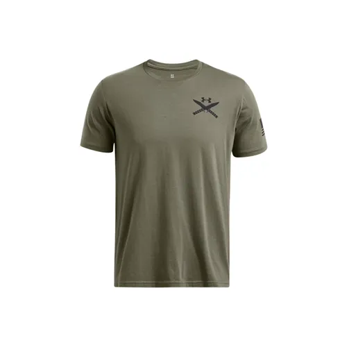 Green - Men's UA Freedom Spine T-Shirt