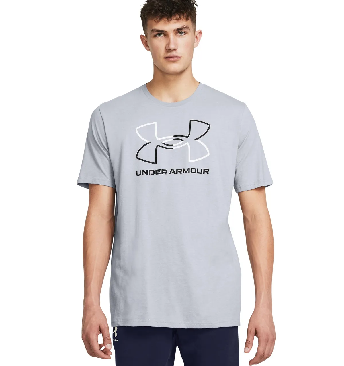 Gray - Men's UA Foundation Short Sleeve T-Shirt