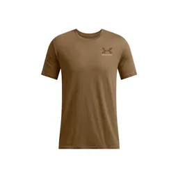 Coyote - Men's UA Schematic White Tail Short Sleeve T-Shirt
