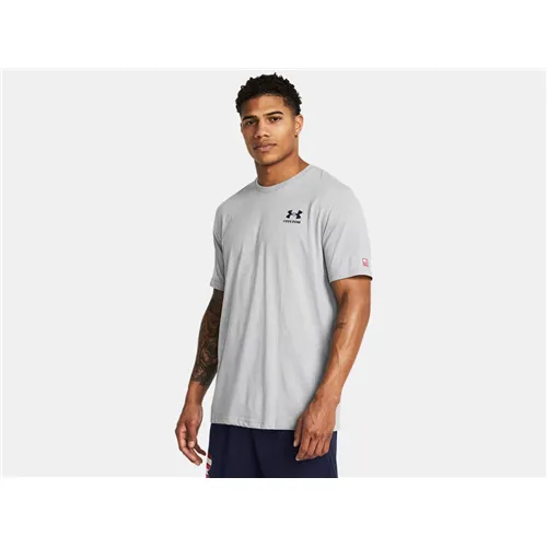 Gray - Life - Men's UA Freedom Veterans Day T-Shirt