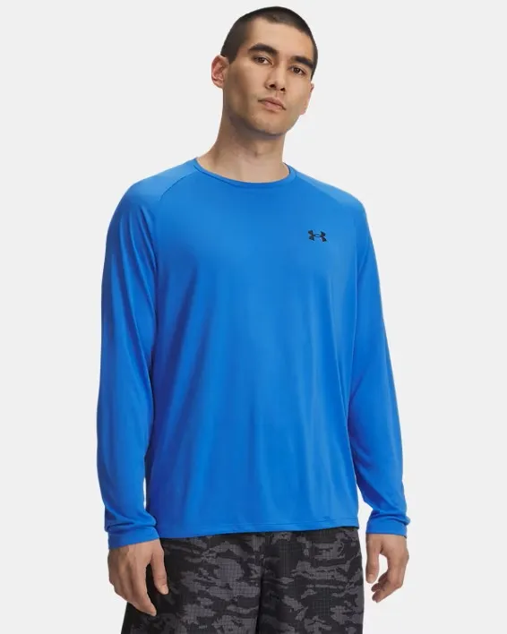 UA Tech Long Sleeve - Blue Atlantis