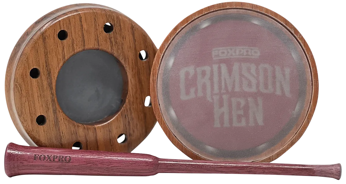Foxpro Crimson Tip Friction Turkey Call