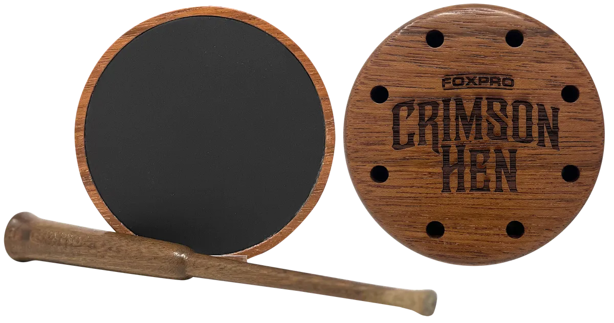 Foxpro Crimson Aluminum Friction Turkey Call