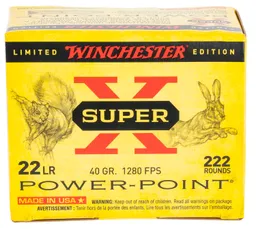 Alternate Image - Super X Hollow Point 40 gr 22 Long Rifle Rimfire Ammo - 222 Round Box
