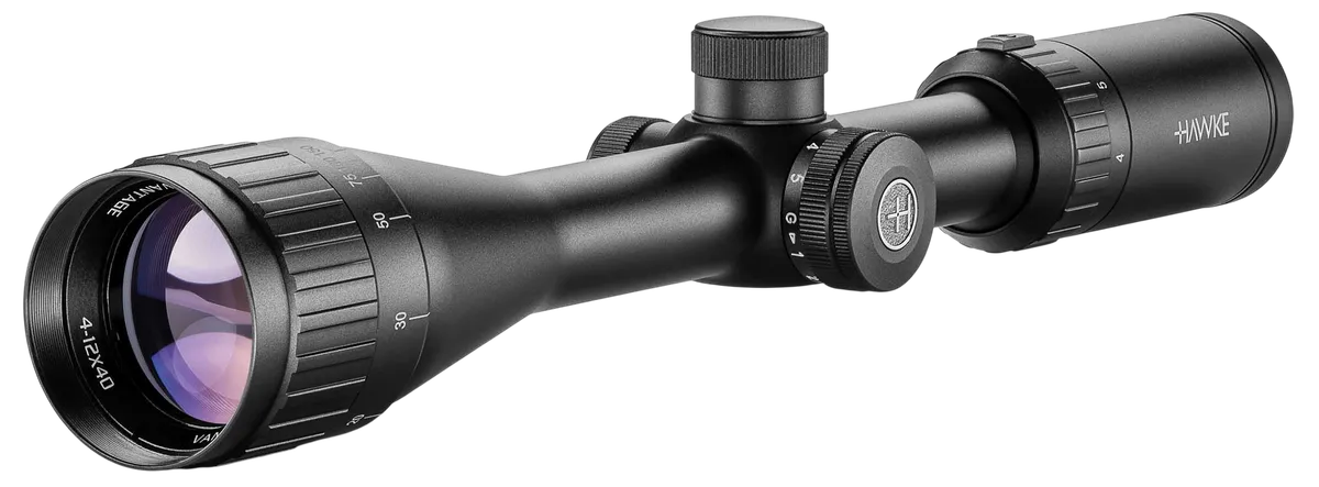 Vantage IR Riflescope - 4-12x40mm Red/Green Rimfire 17 HMR Reticle