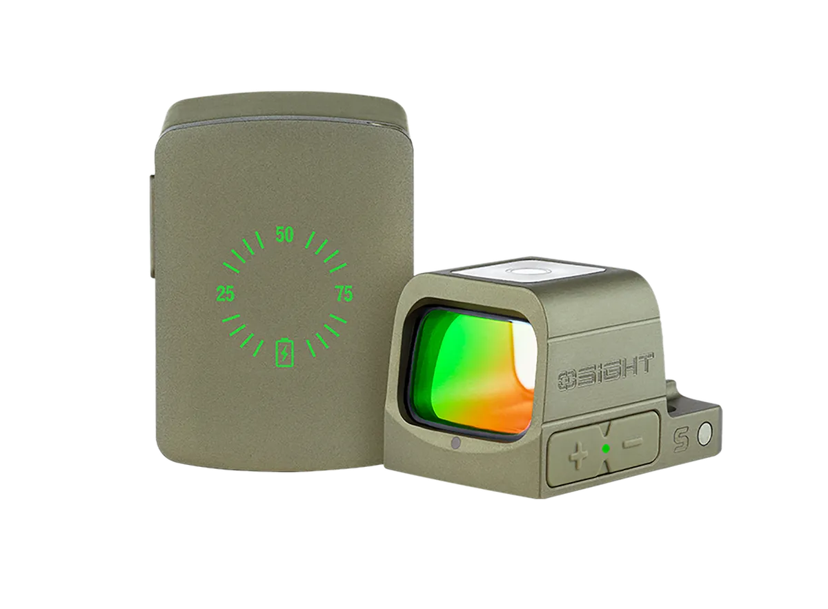 Osight S Red Dot Sight - Olive Drab Green