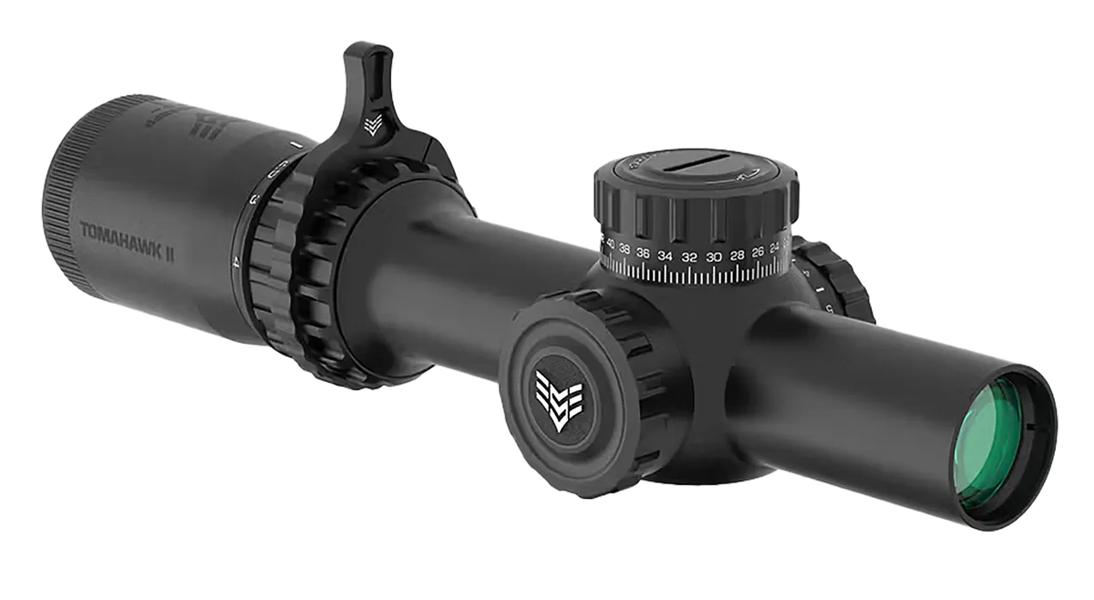 Tomahawk II Riflescope - 1-6x24mm BDC Red Reticle