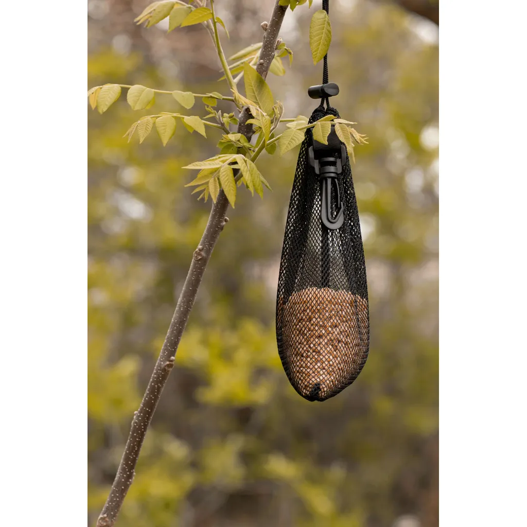 Mesh Drawstring Bag W/Clip