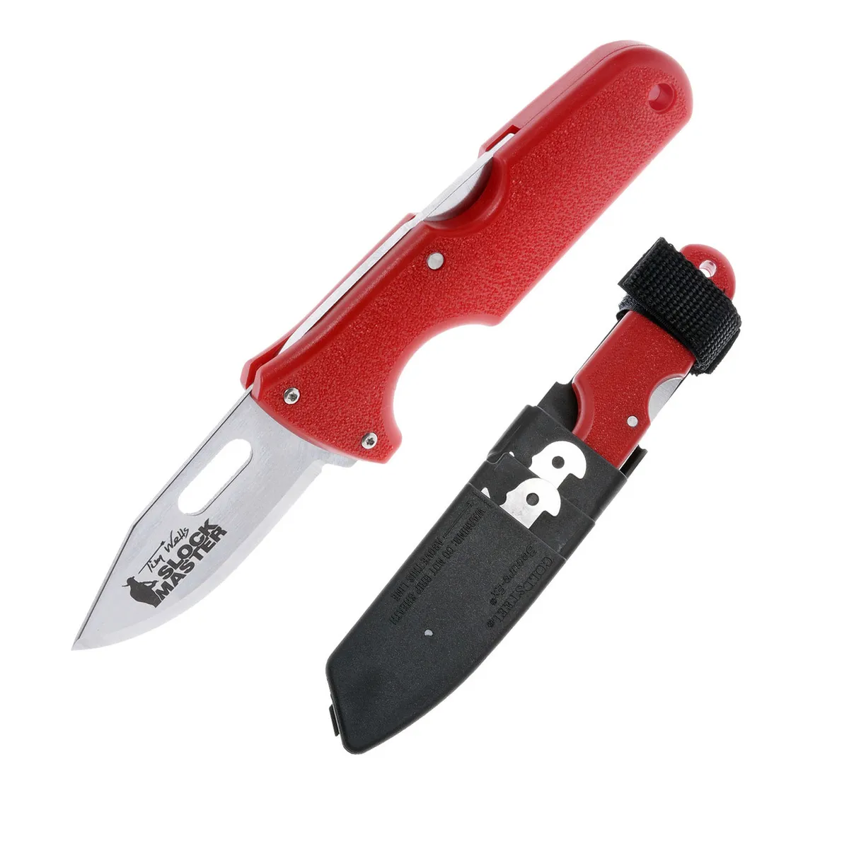 Red - Cold Steel Click n Cut Hunter Knife