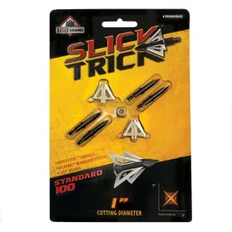 Pack - Slick Trick Standard Broadheads - 100 Grain (4-pack)