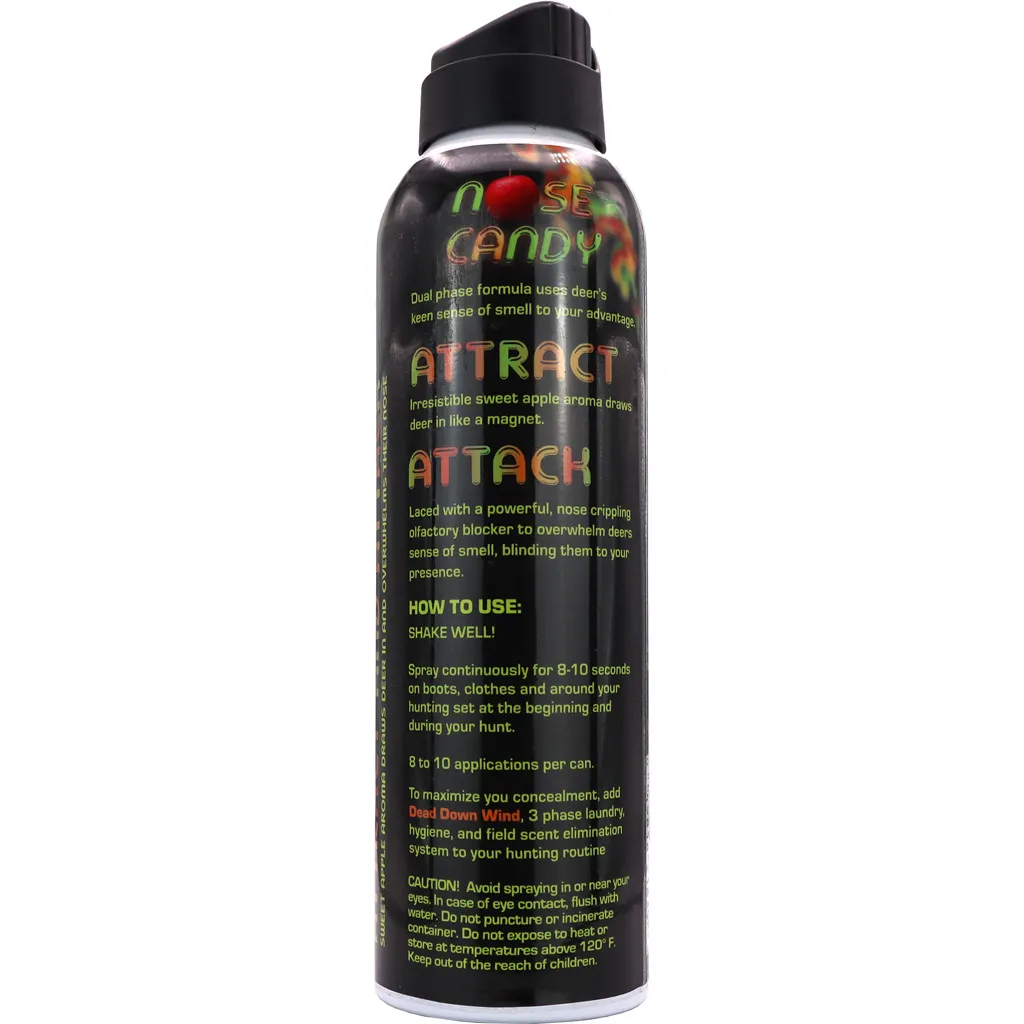 Tinks Nose Candy Olfactory Blocker Apple Scent - 5oz - Back